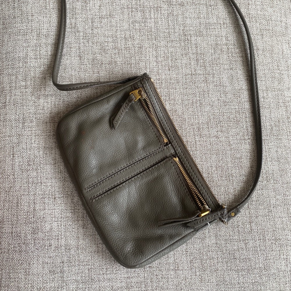 Fossil Leather Crossbody Purse